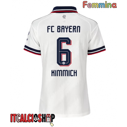 Bayern Munich Joshua Kimmich #6 Seconda Maglia Femmina 2026-27 Manica Corta